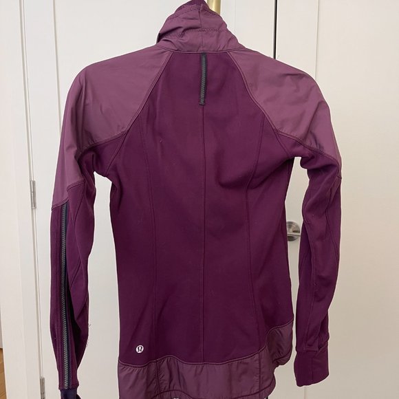 Lululemon Can't Stop Jacket, Plum, Size 2/4 - Picture 7 of 9